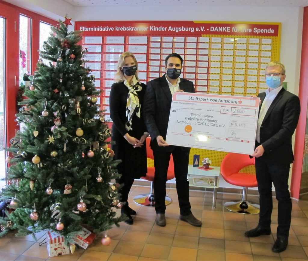 Die Augsburger Firma Rego X-Ray GmbH hat die Arbeit der Elterninitiative mit einer Weihnachtsspende in Höhe von 2.000,- Euro unterstützt.